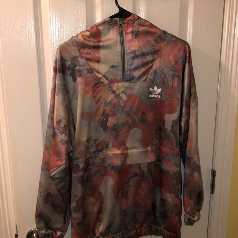 Adidas windbreaker/ hoodie